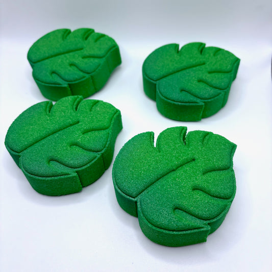Monstera Leaf Bath Bomb