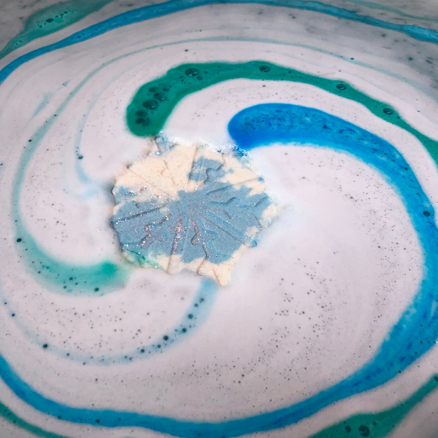 Blue Snowflake Demo Moxie and Babs