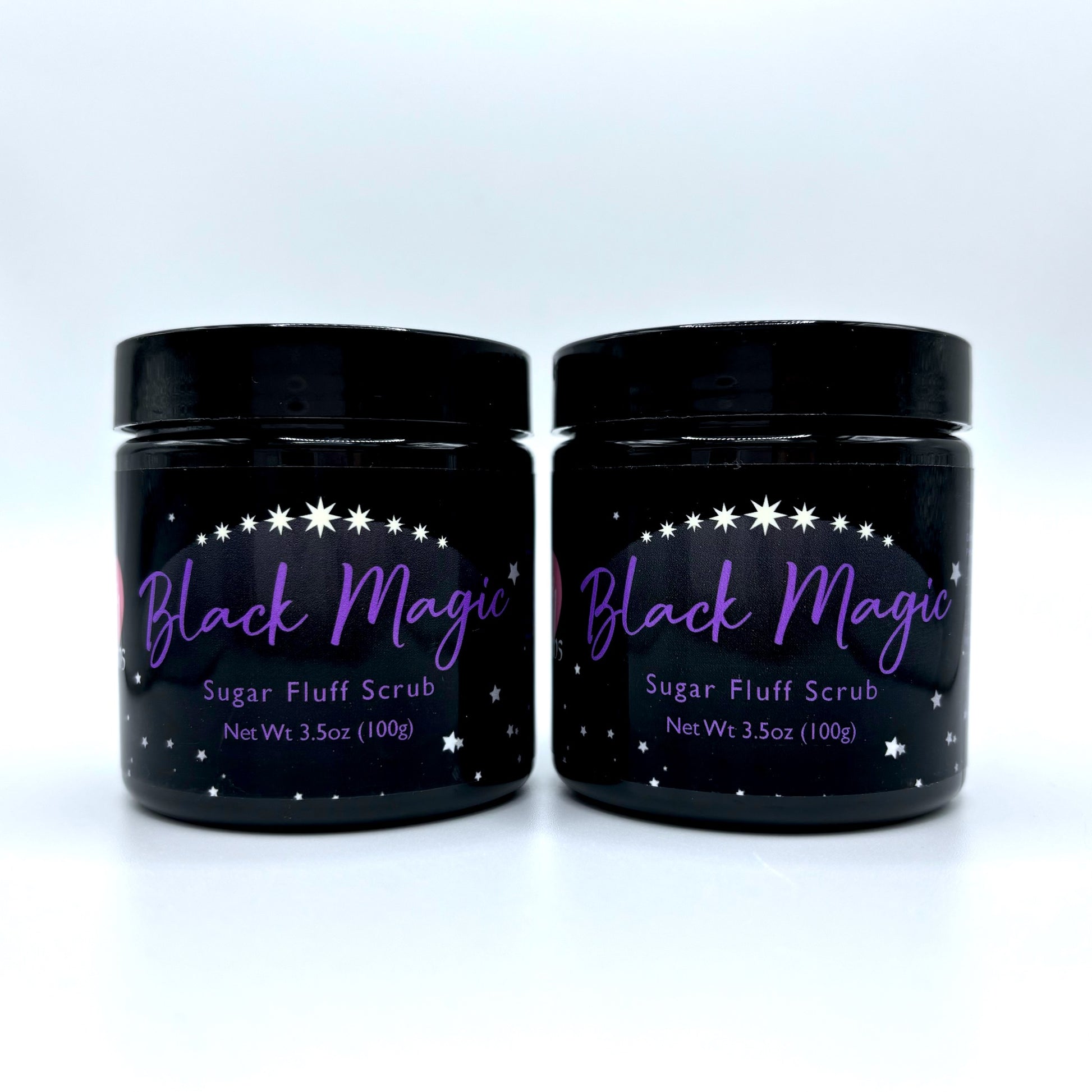 Black Magic Soap Fluff and Scrub