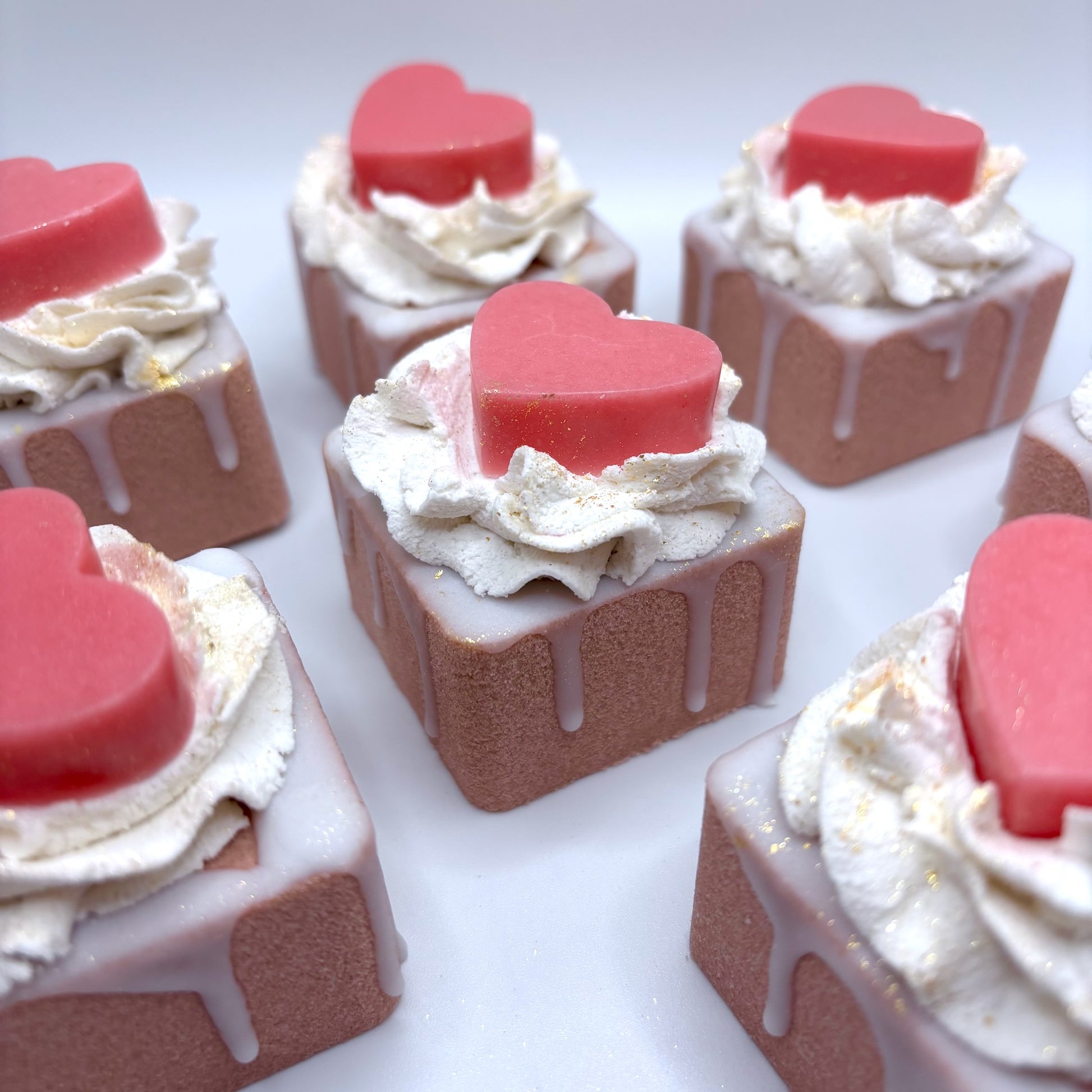 Chocolate Petit Four Bath Bombs