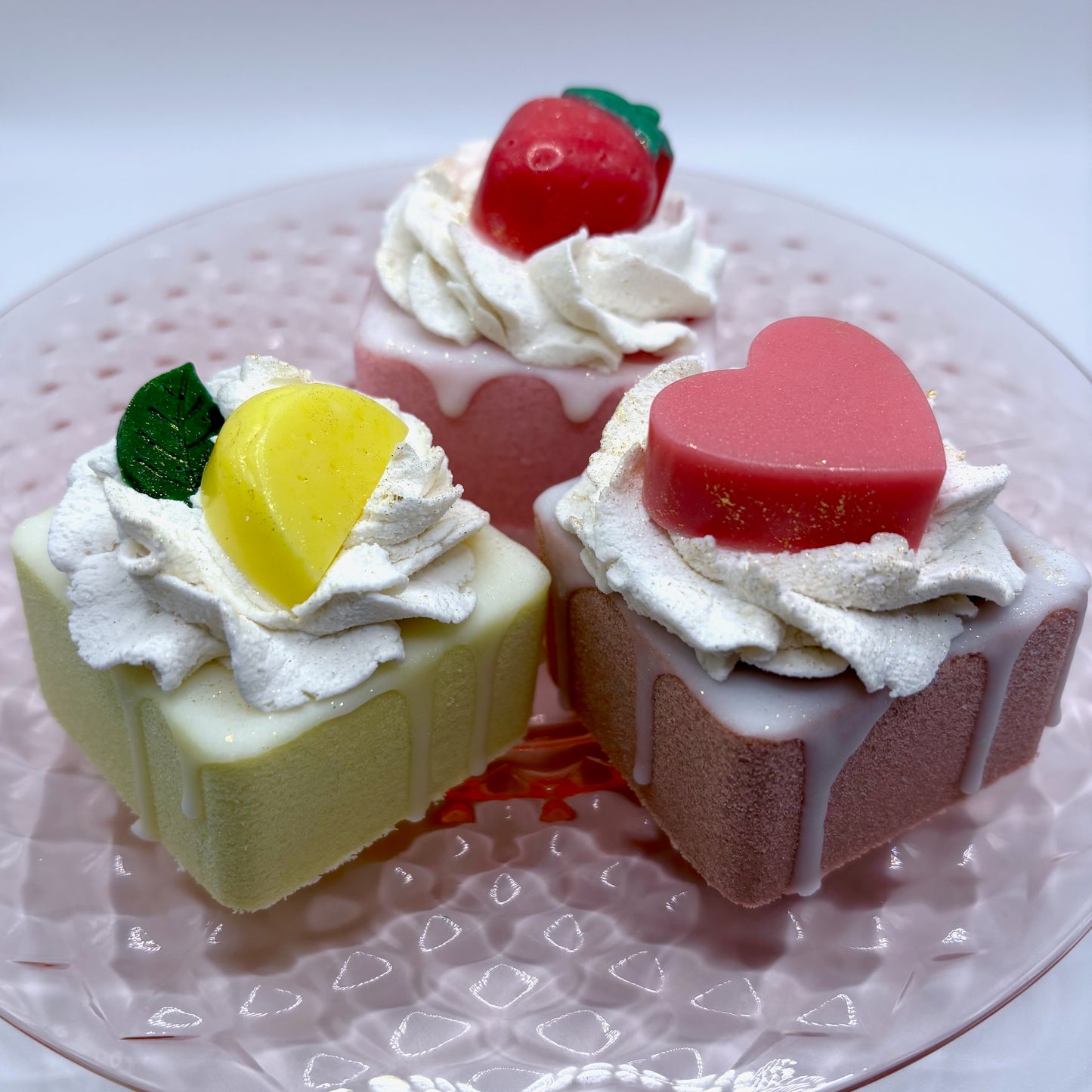 Petit Four Bath Bombs