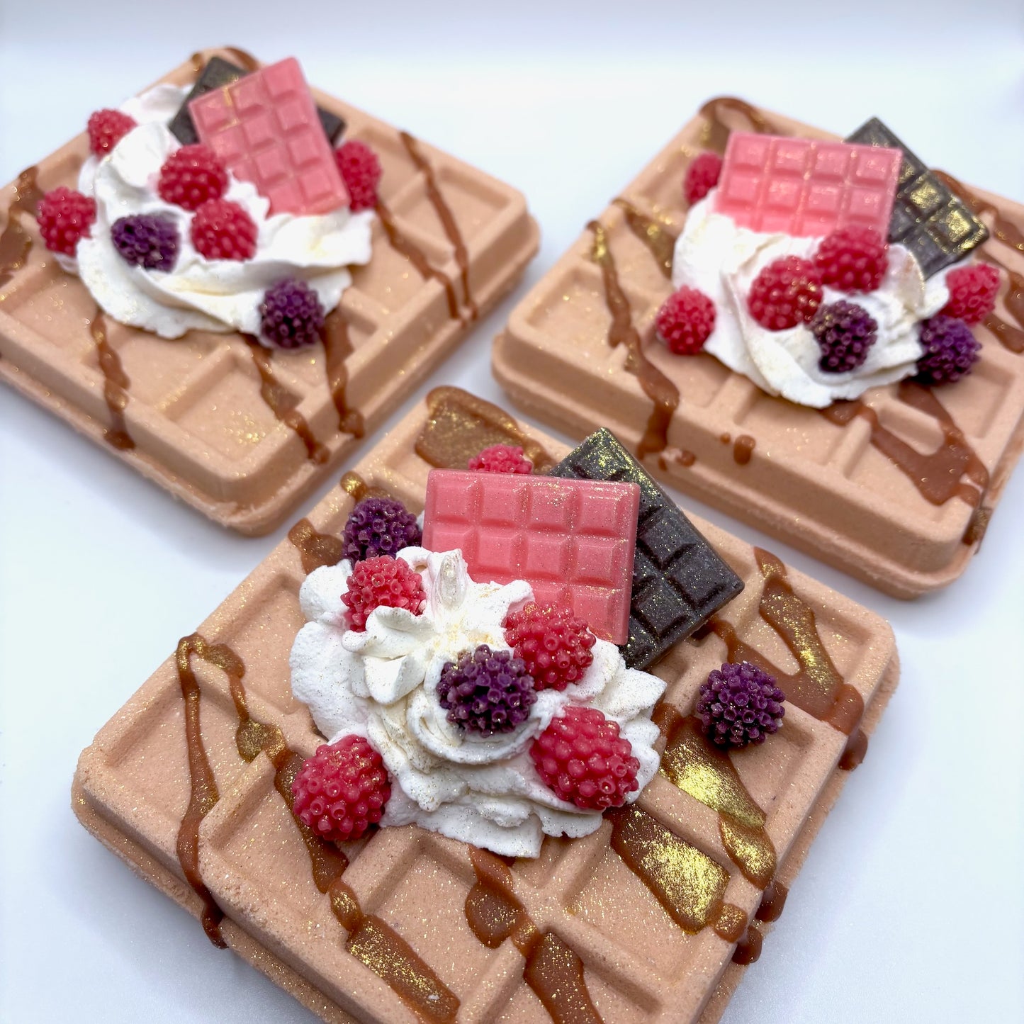 Pink Sugar Waffle Bath Bomb